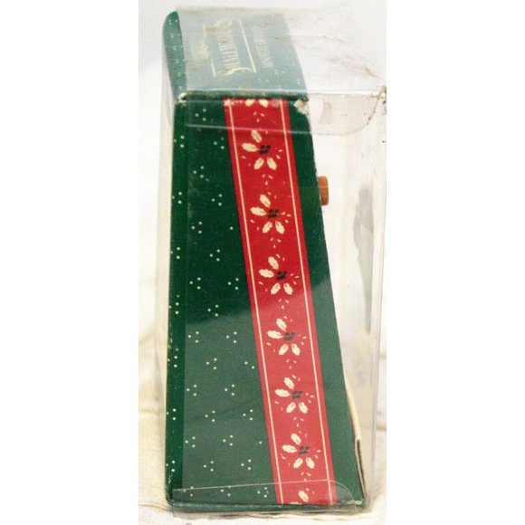 VTG 1989 Enesco Toyland Small Wonder Miniature Ornament Bear Spinning Top 566705 - Picture 3 of 15